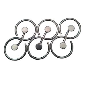 COLGADOR DE 6 GANCHOS