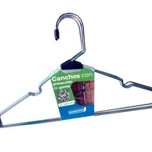 GANCHO CROMADO PARA CAMISA 5 PIEZAS