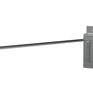 GANCHO PARA EXHIBIPANEL 25CM CROMO